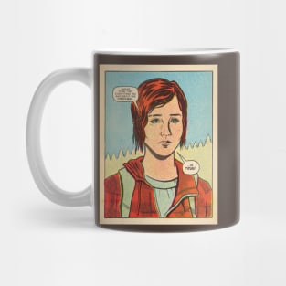 The Promise - The Last of Us Ellie fan art comic panel Mug